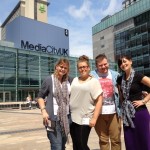 Manchester Airports Group Press Team, taken at Media City